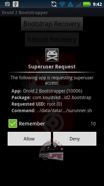 Android Rooting End